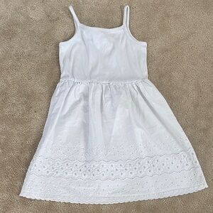 Ribbed eyelet Hanna Andersson dress with